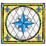 Thumb "Compass Rose Stained Glass Window"